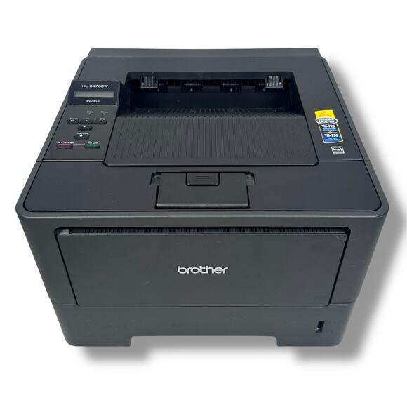Brother HL-5470DW Laser Printer Wireless Low Page Count 104 w/ Toner 100% Drum - Picture 1 of 10